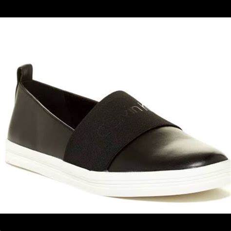 calvin klein slip on pumps.